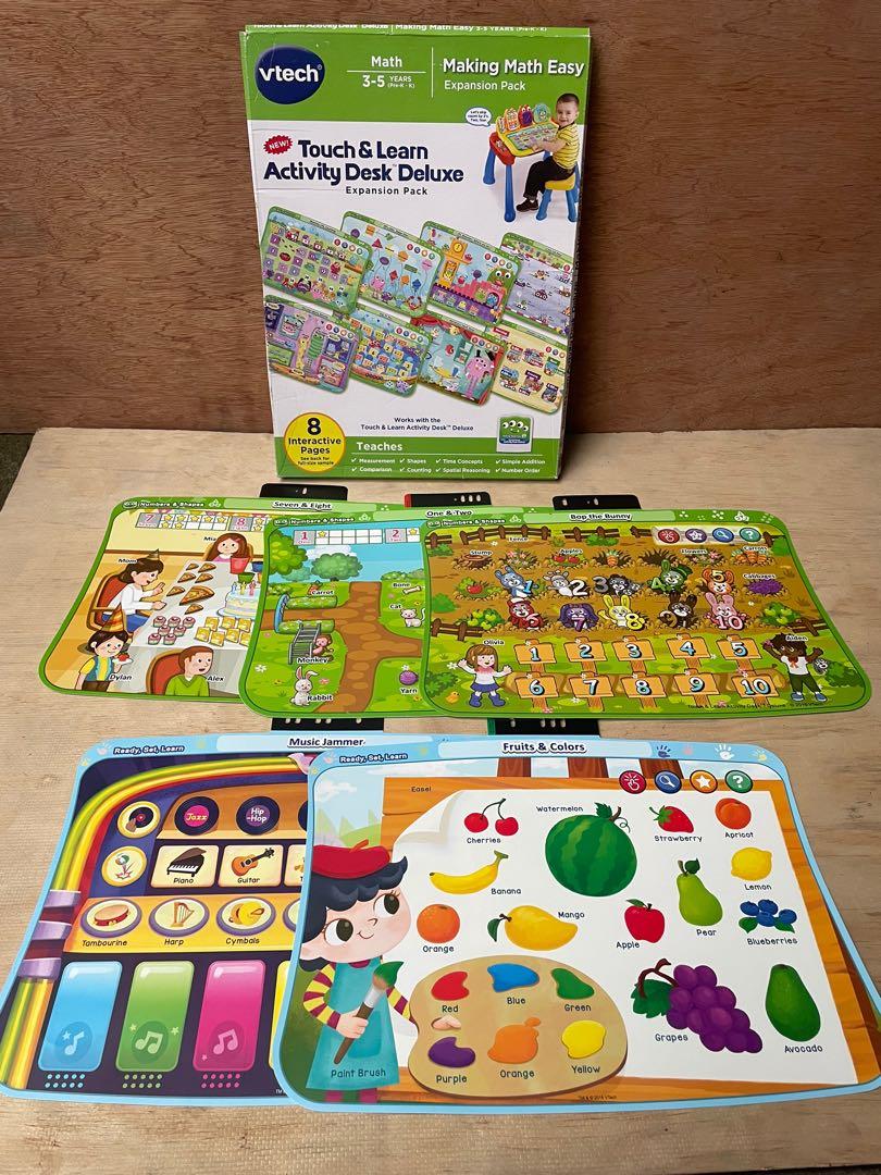 Vtech touch and learn cheap activity desk expansion packs
