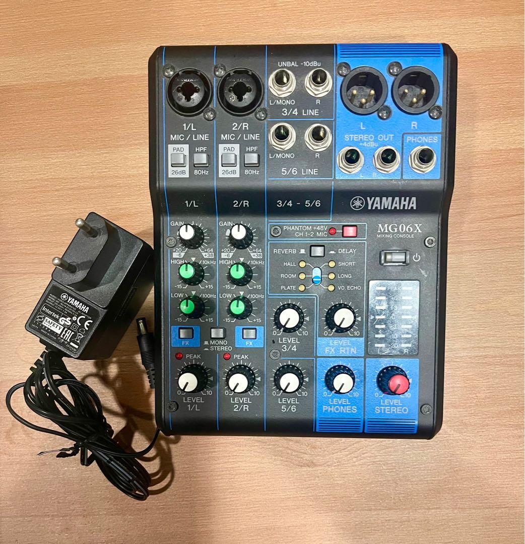 Yamaha MG06X, Hobbies & Toys, Music & Media, Music Accessories on Carousell