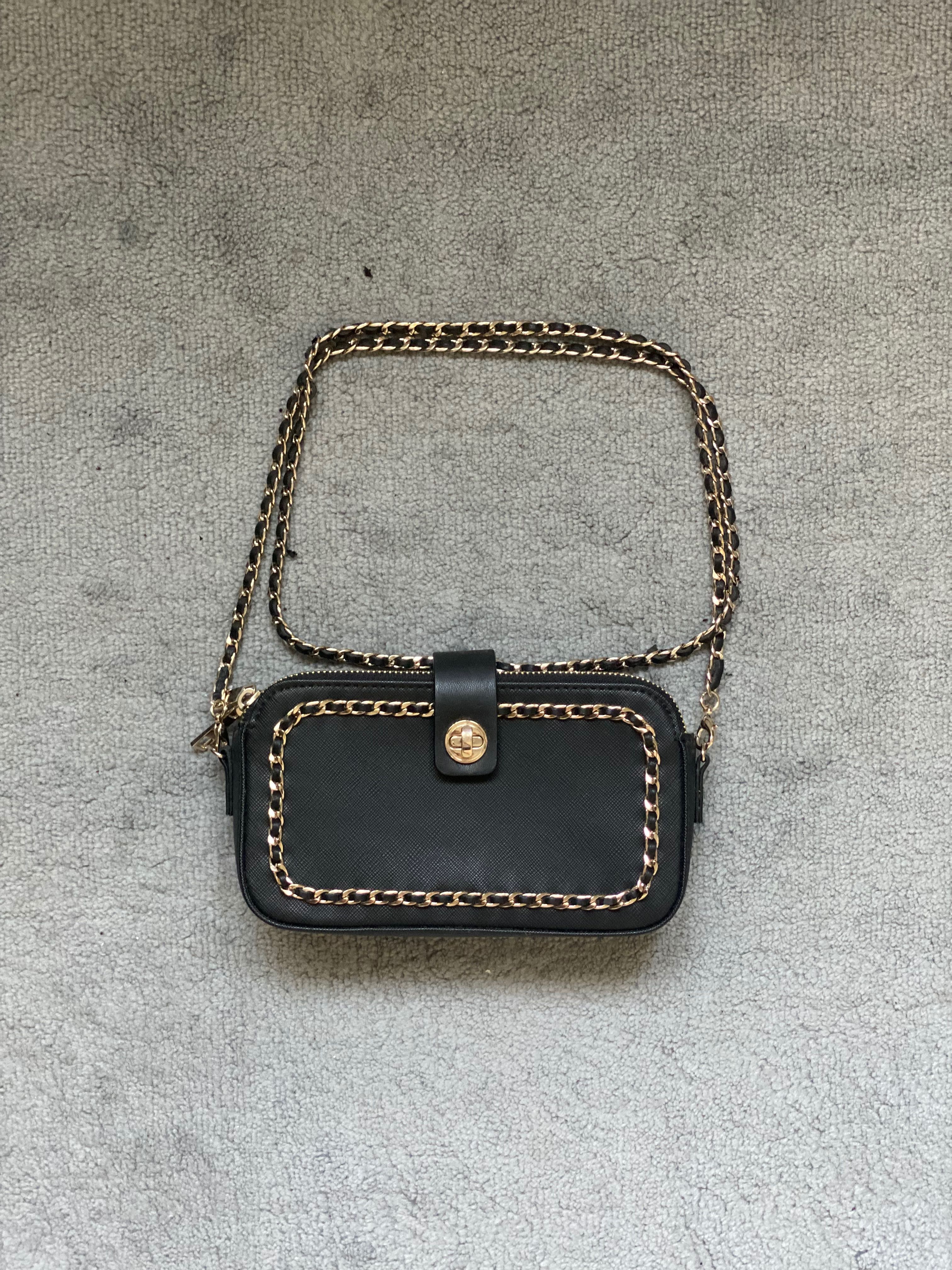 Zara crossbody wallet with zips deals