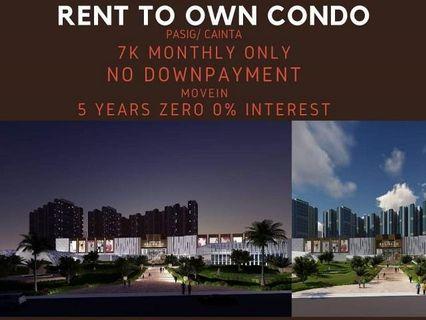 NO DOWNPAYMENT 8000 monthly PASIG CAINTA MOVEIN RENT TO OWN PRESELLING