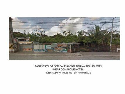 Prime Tagaytay Commercial Lot For Sale Near Dominique Hotel 