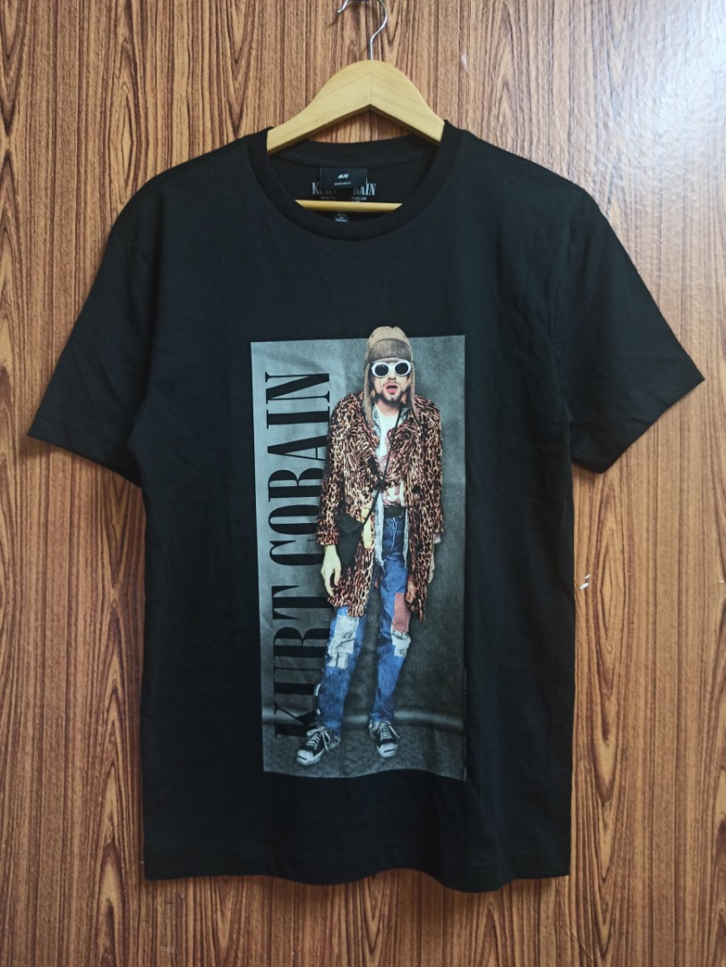 Kurt cobain shirt h&m hot sale