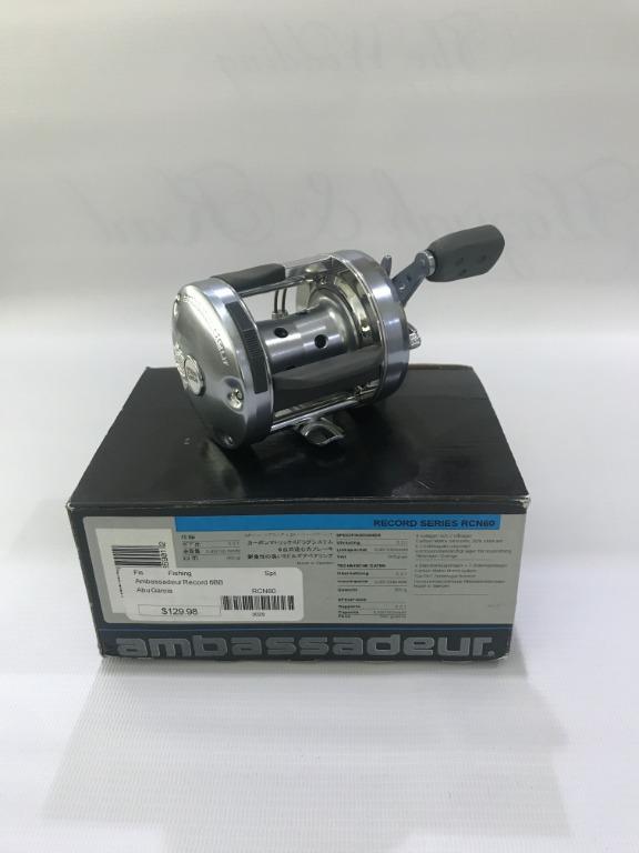 Abu Garcia Ambassadeur Record RCN60 Fishing Reel, Sports Equipment, Fishing  on Carousell
