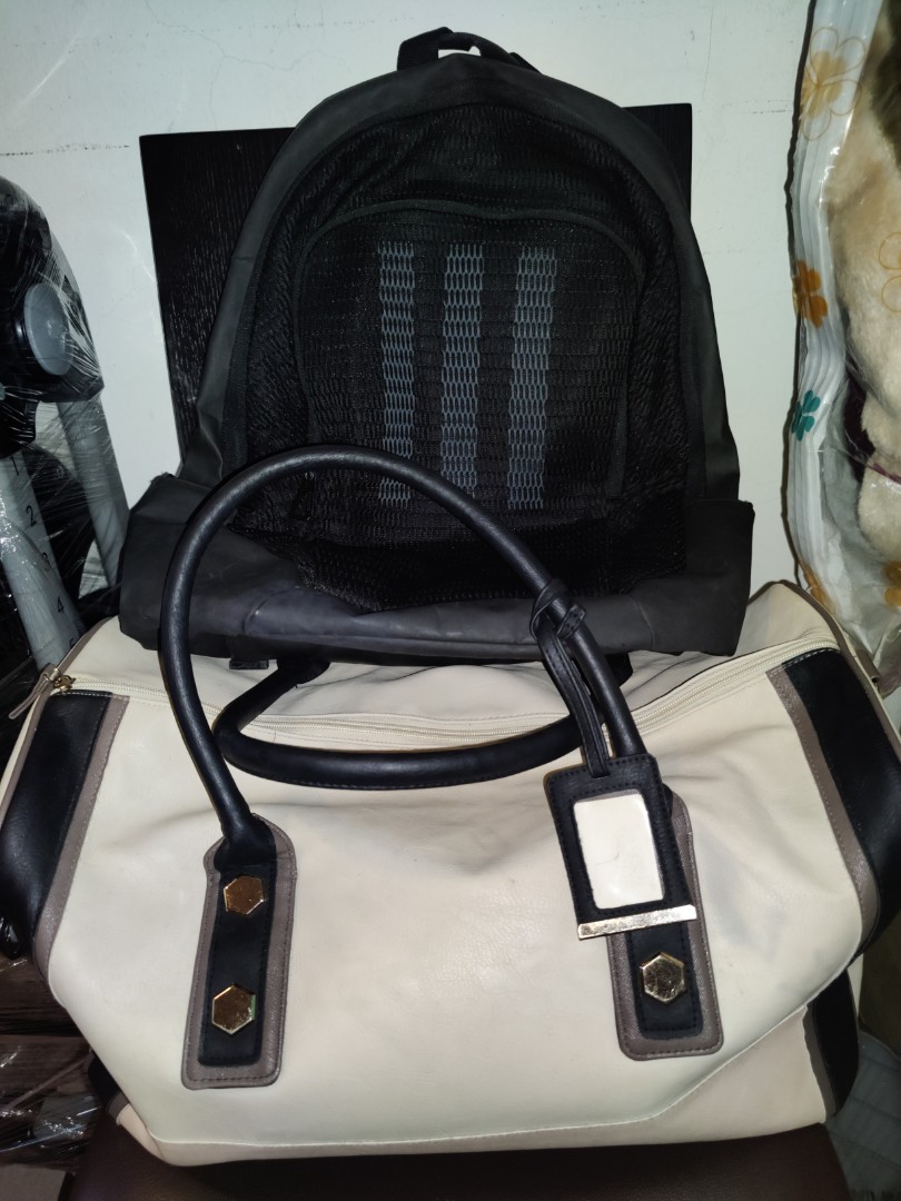 Adidas backpack and hand carry duffle bag, Men's Fashion, Bags