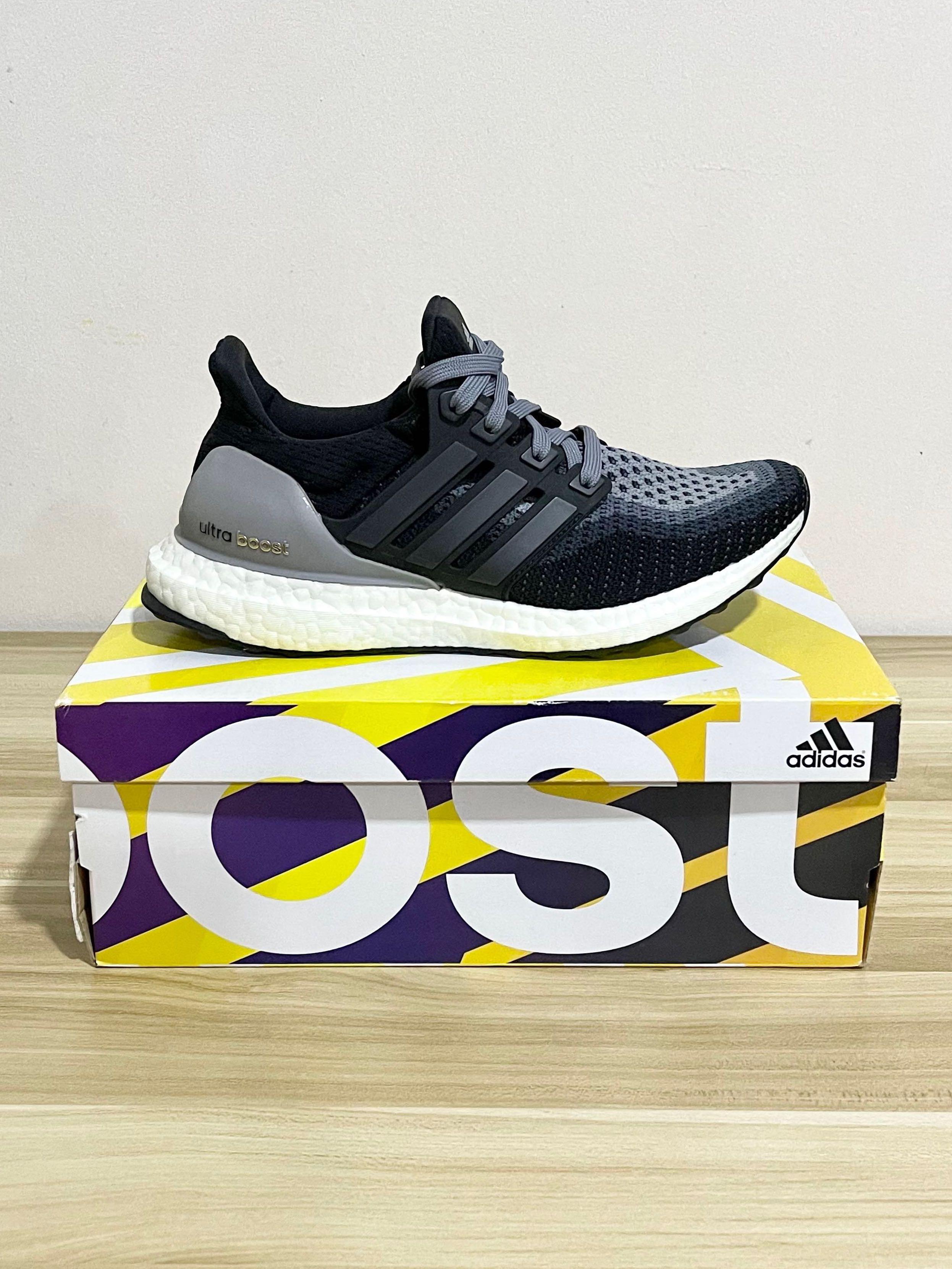 Adidas Ultraboost 2 0 Black Grey Ultra Boost Women S Fashion Shoes On Carousell