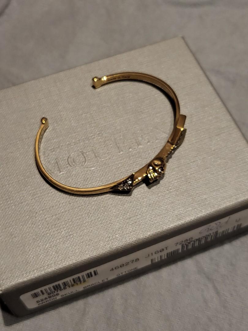 Buy Alexander Mcqueen Mini Skull Bracelet for Mens | Bloomingdale's UAE