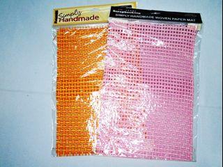 [All about Scrapbooking] Simply Handmade Woven Papermat