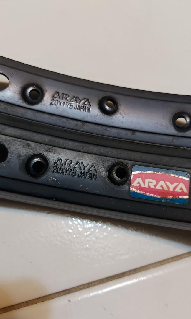 Araya 7x 2025 bmx rims