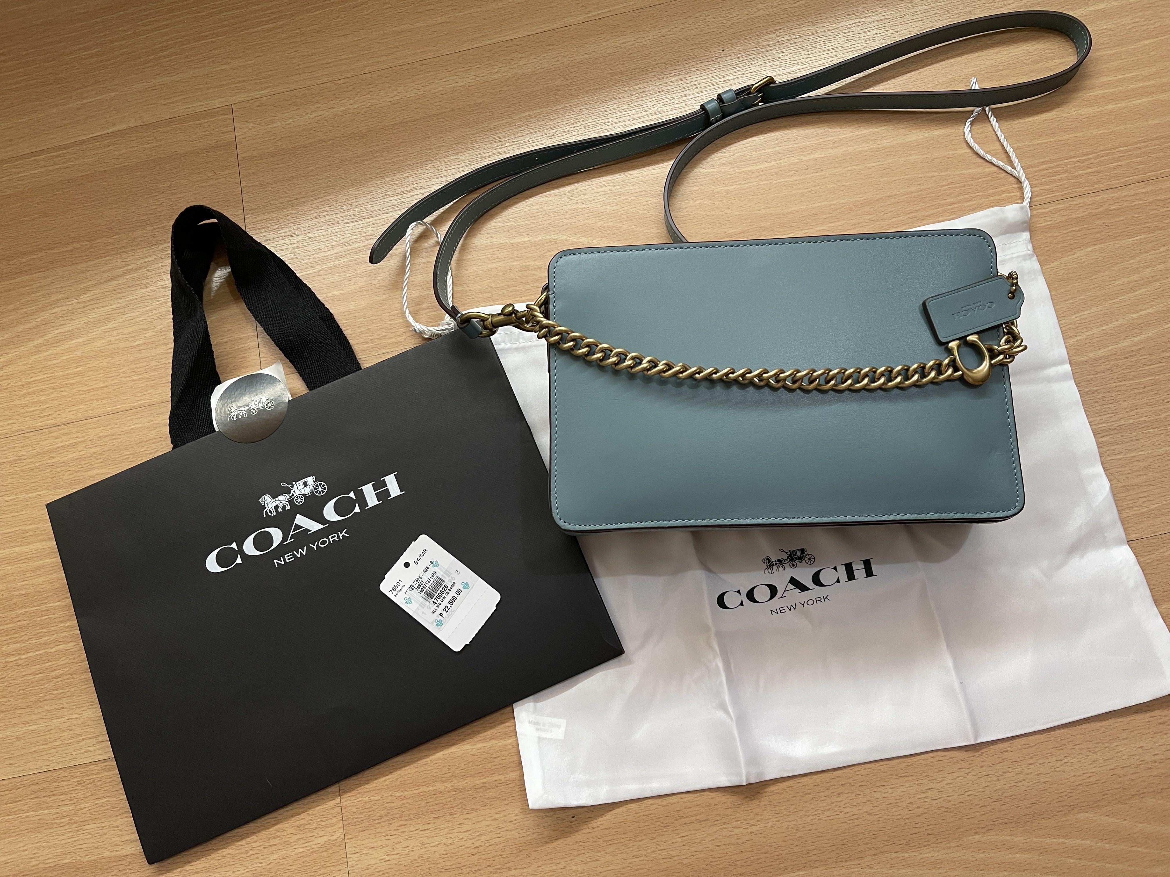 Refined calf leather signature chain 2025 crossbody