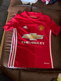 Authentic Kids Man Utd Jersey