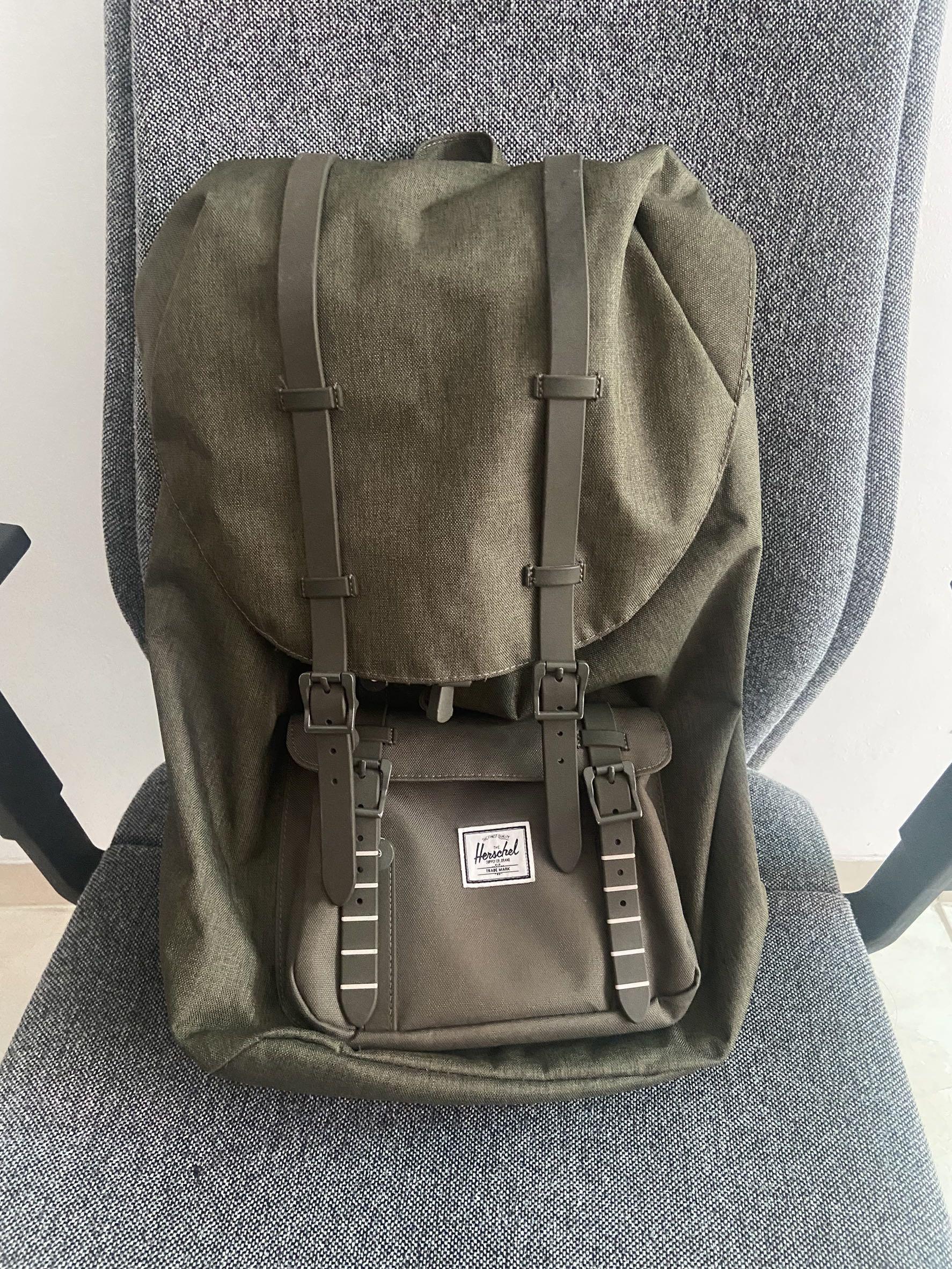herschel double strap backpack