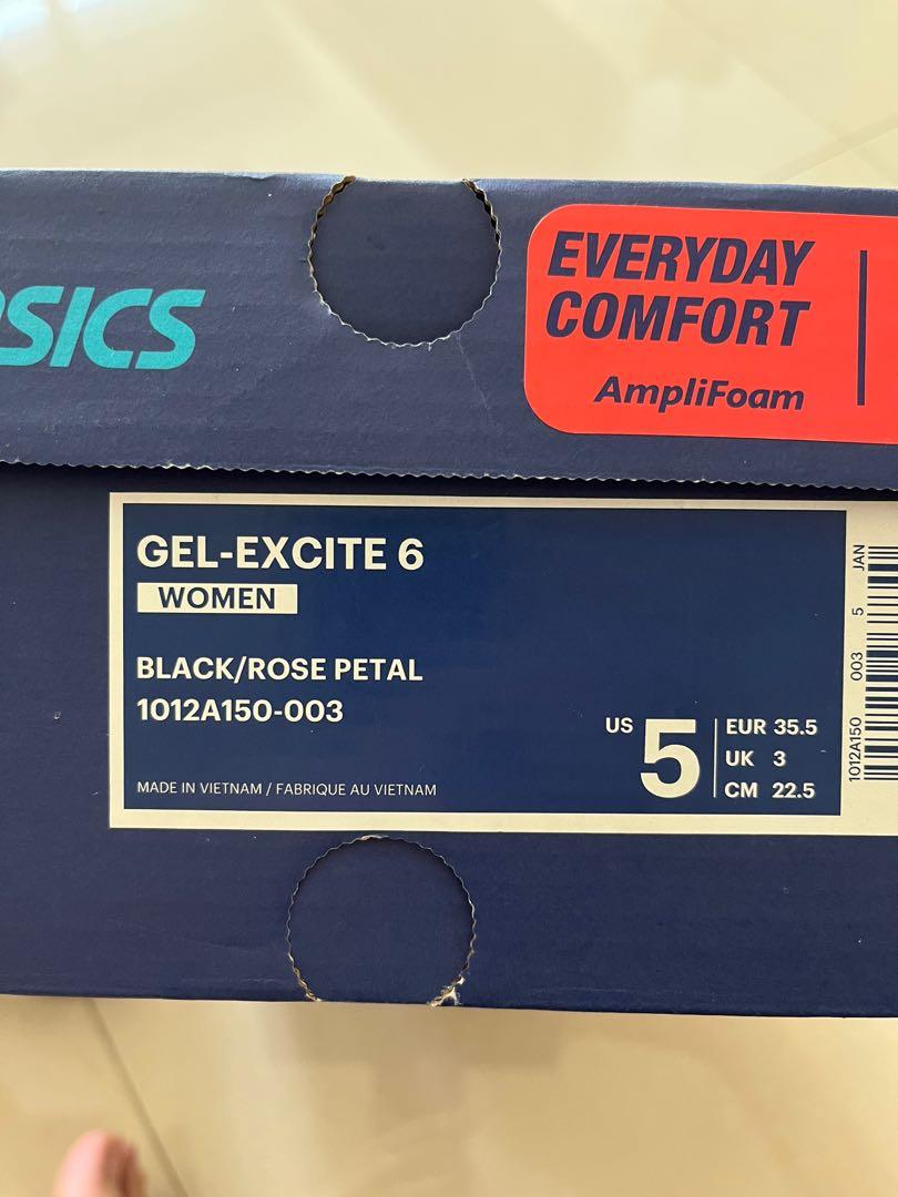 Asics gel excite store 6 black rose petal