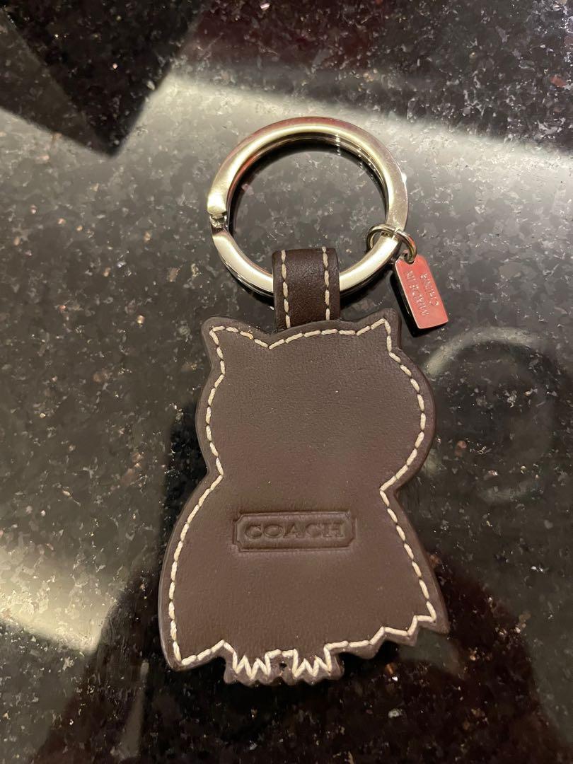 Coach owl clearance keychain
