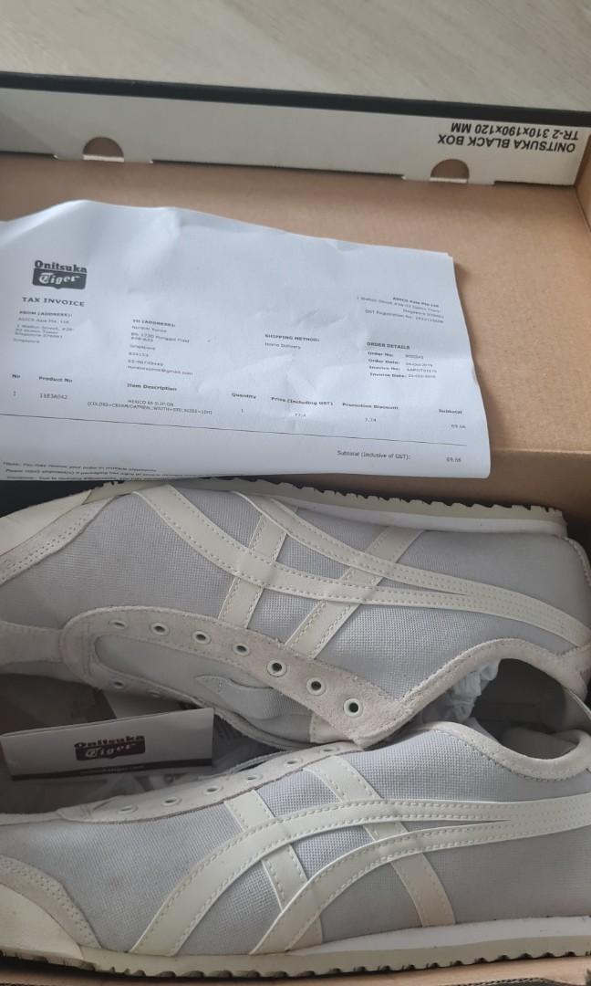 Onitsuka tiger mexico 66 slip-on cream/oatmeal 2025
