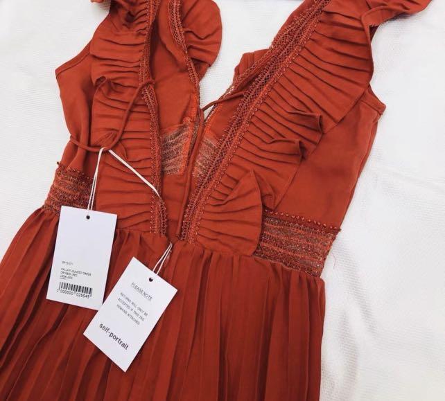 Self portrait calla best sale dress