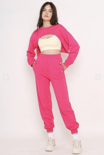 Pink deals jordan sweatsuit