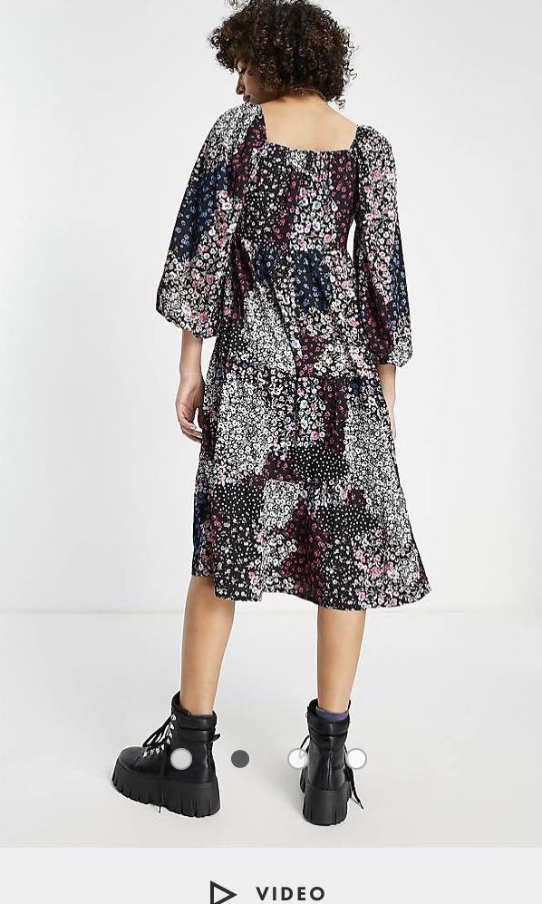 Brand New Boho Dress From Asos Uk 12, Women'S Fashion, Dresses & Sets,  Dresses On Carousell