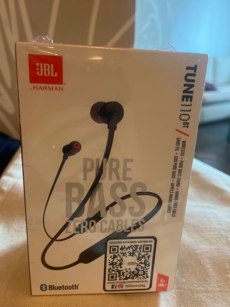 Brand New JBL Tune 110BT Wireless Bluetooth Headphone - free delivery,  Audio, Headphones \u0026 Headsets on Carousell