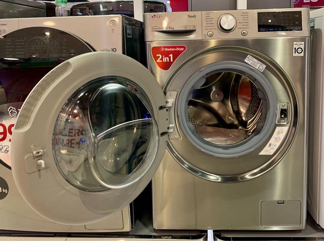 Brand New LG FV1409D4V 9kg/6kg Front Load Inverter Washer/Dryer Combo