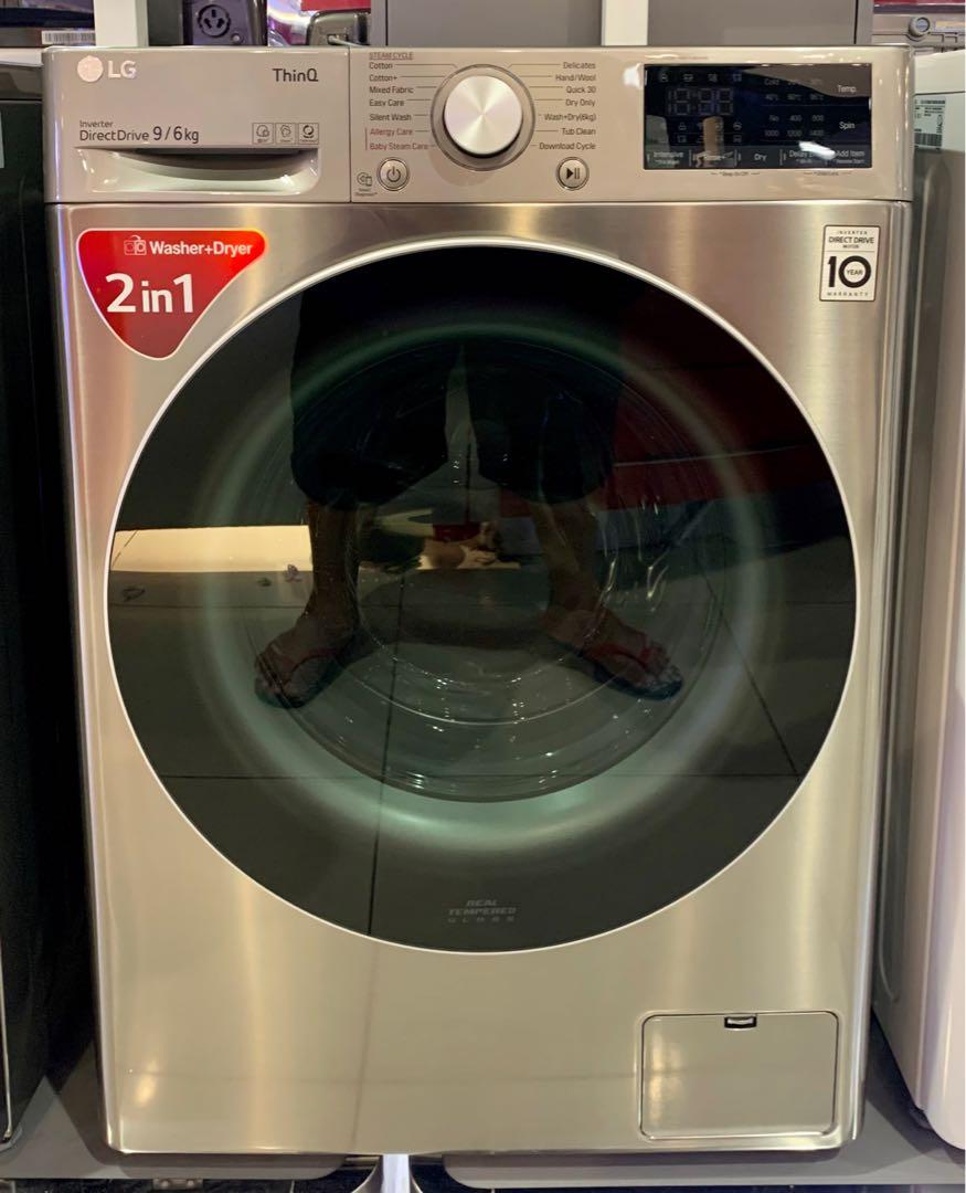 Brand New LG FV1409D4V 9kg/6kg Front Load Inverter Washer/Dryer Combo