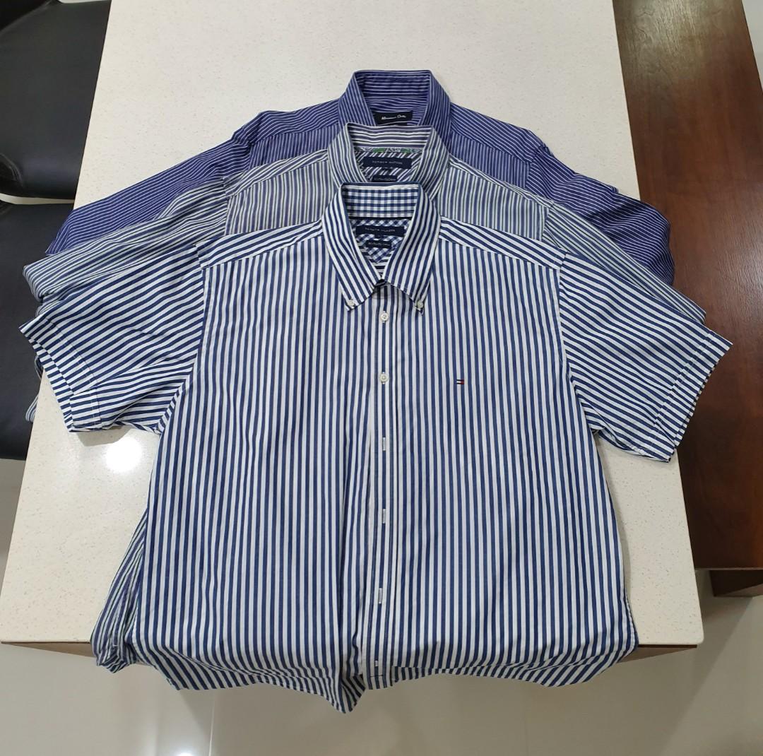 Branded dress shirts men for sale Men s Fashion Tops Sets