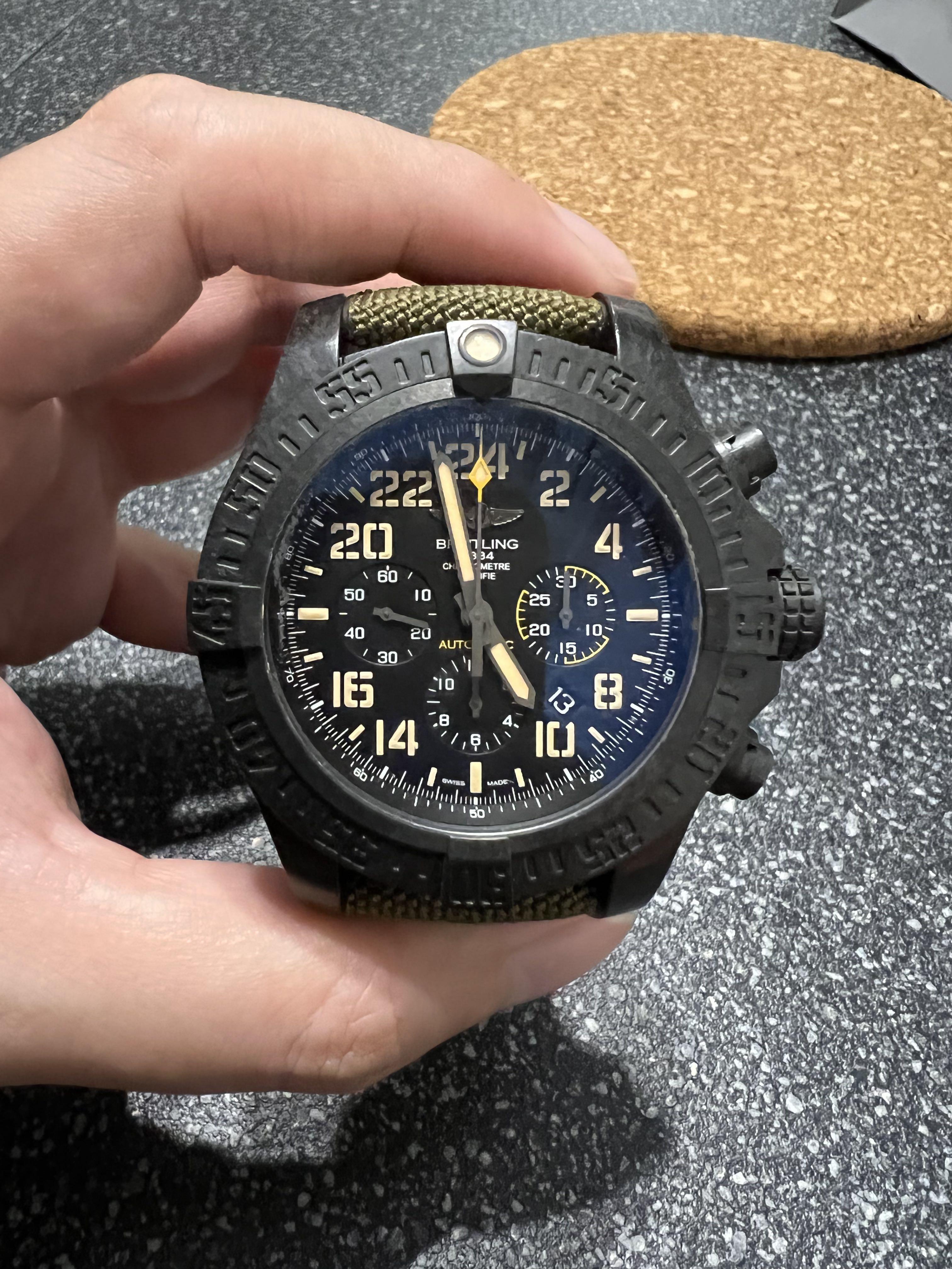 Breitling avenger hurricane best sale military limited edition