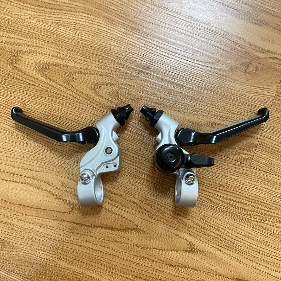 Brompton Brake Levers Original Left Right Lever (With Bell), Sports