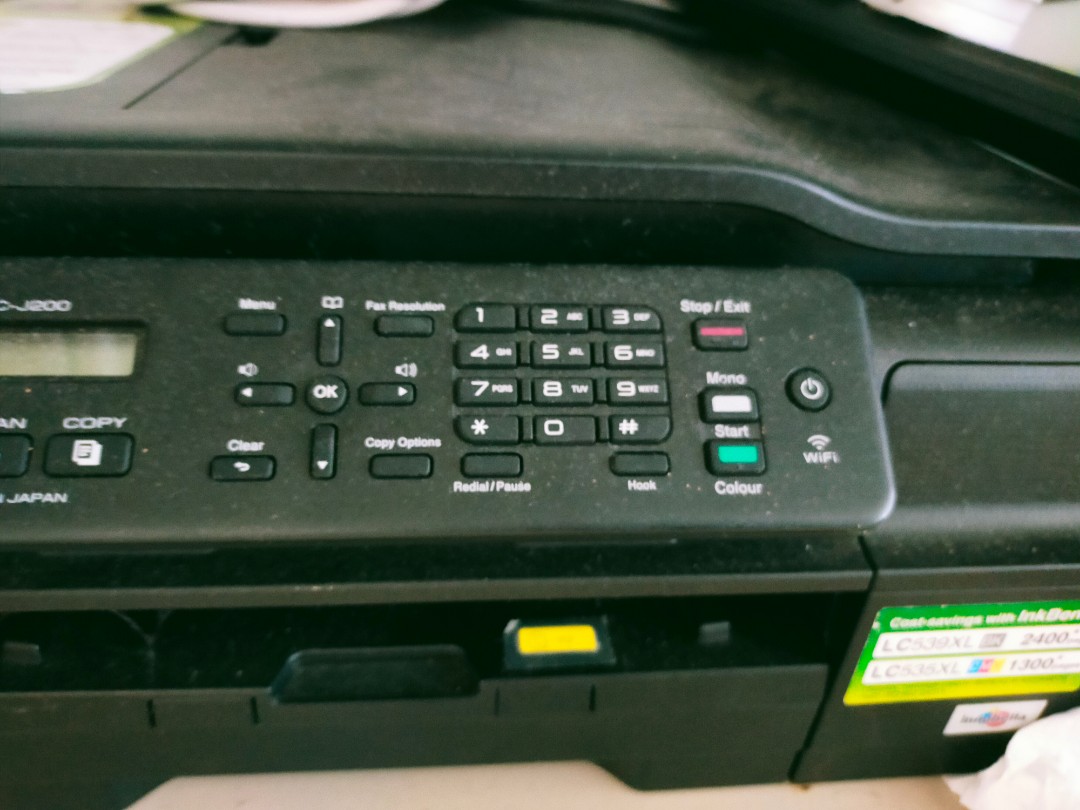 Brother MFC J200 Computers Tech Printers Scanners Copiers