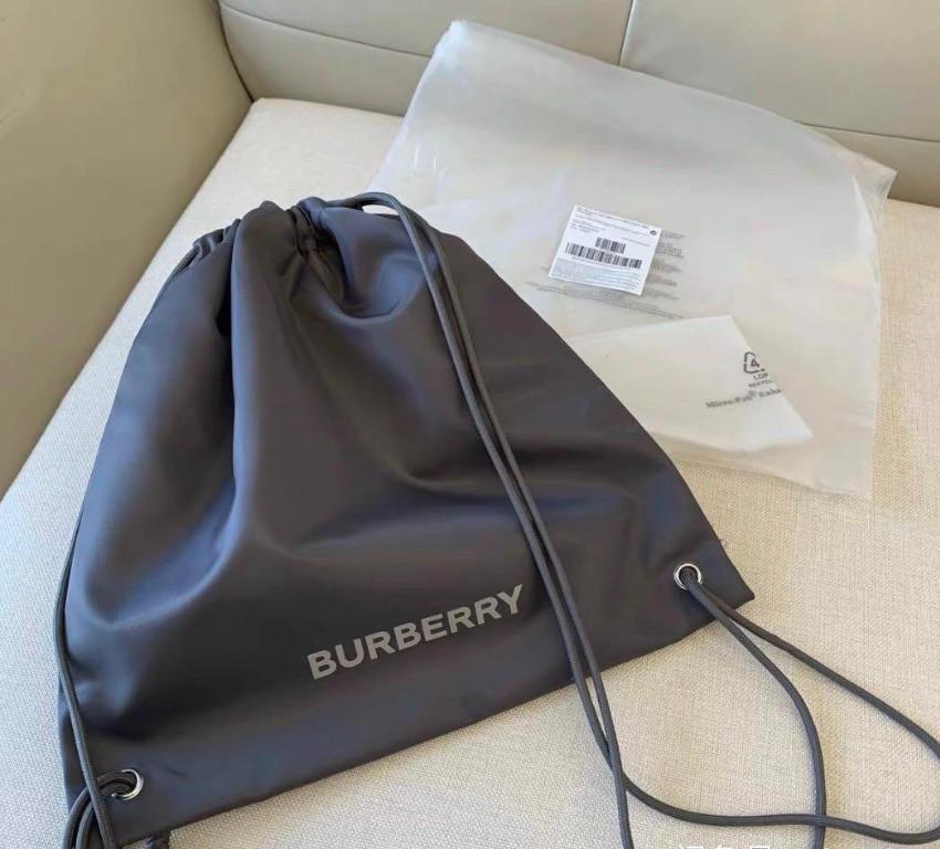 burberry beauty new gift elegant gray waterproof wash bag gym bag  drawstring bag shoulders, Women's Fashion, Bags & Wallets, Cross-body Bags  on Carousell