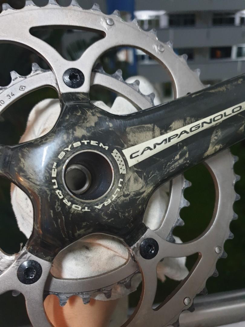 Campagnolo compact clearance crankset 10 speed