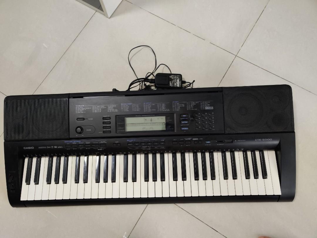 Casio CTK 5000 piano keyboard