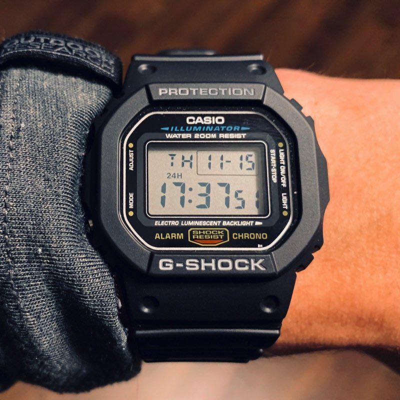 Casio GShock DW-5600E-1VQ Digital, Luxury, Watches on Carousell