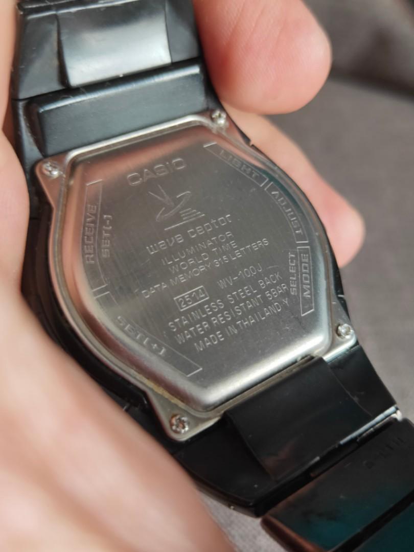 Cara setting jam discount casio wave ceptor