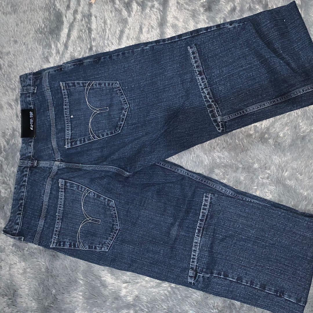 Celana jeans denim tip top biru size 38 