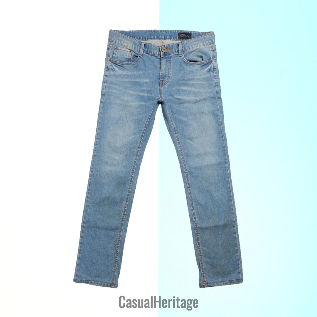 Celana Jeans Pria Second Slack by Blue 