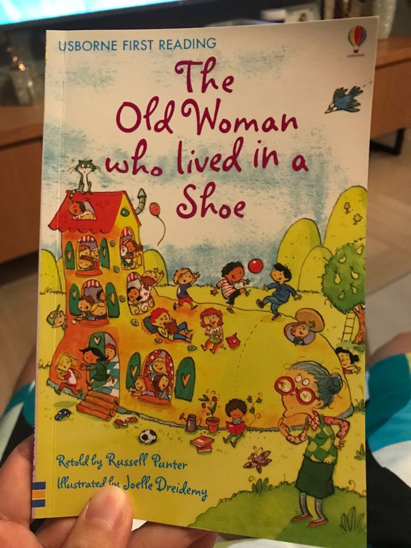 Children book - The Old Woman who Lived in a shoe, Hobbies & Toys ...