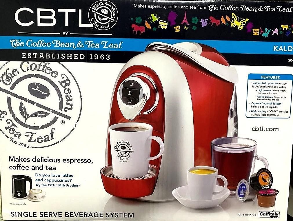 Coffee Bean & Tea Leaf Coffee Machine, TV & Home Appliances, Kitchen