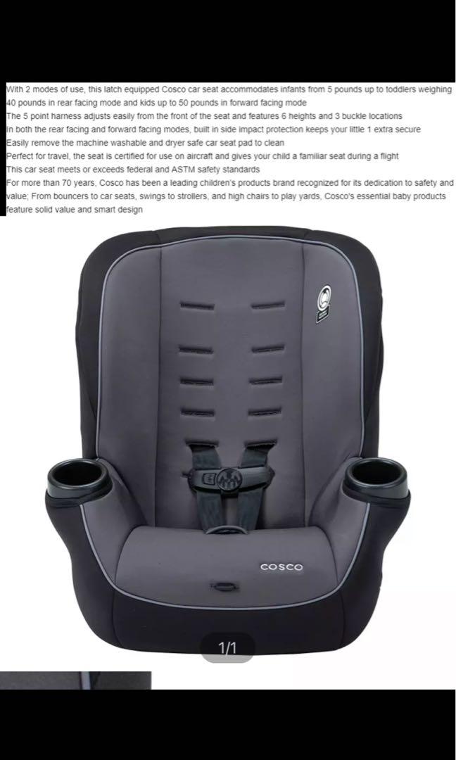 Cosco Car Seat Apt 50 Vibrant Blue, Babies & Kids, Going Out, Car