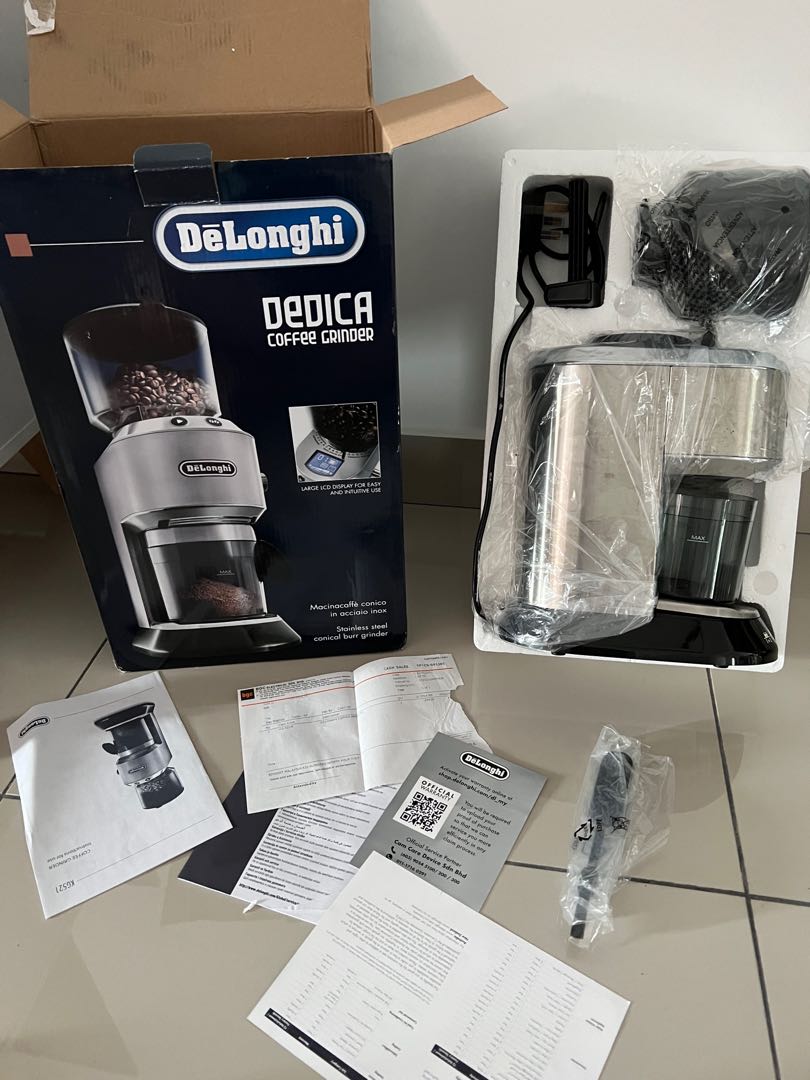 Delonghi Dedica Coffee Grinder, Kitchen & Appliances on Carousell