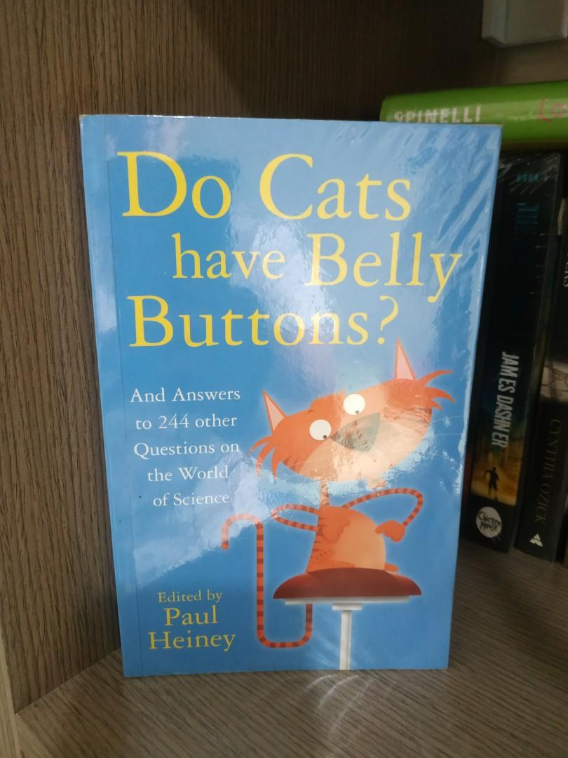 Do Cats have Belly Buttons? (Paul Heiney) with plastic cover, Hobbies
