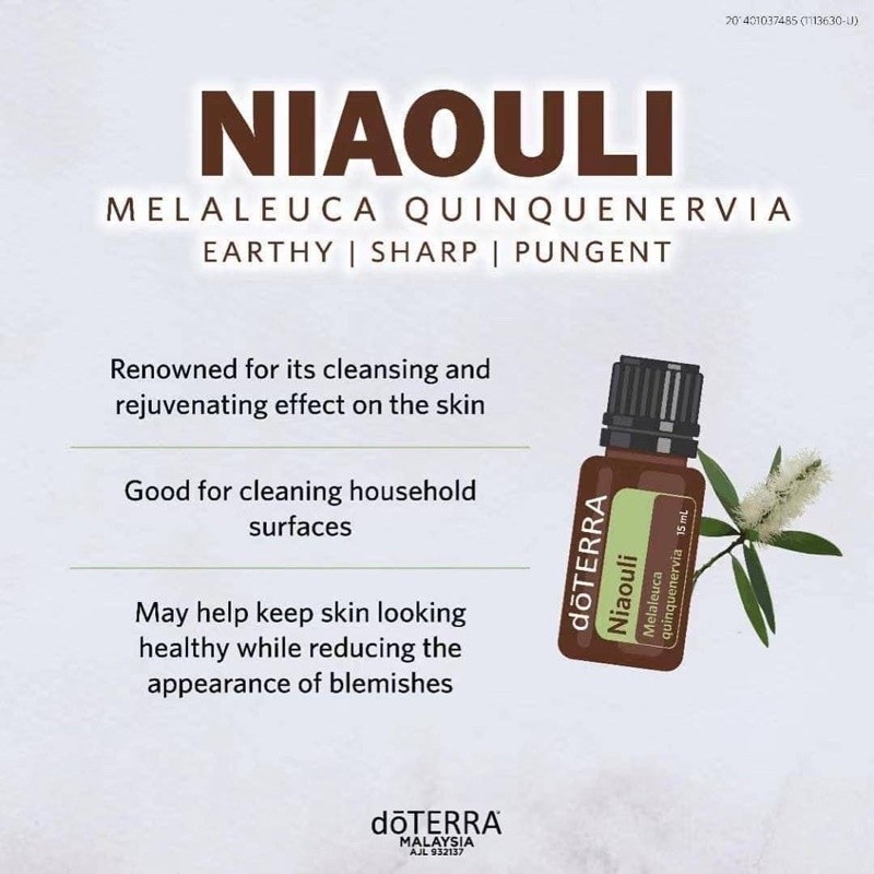 doTERRA Niaouli 15ml Limited Edition, Furniture & Home Living, Home ...