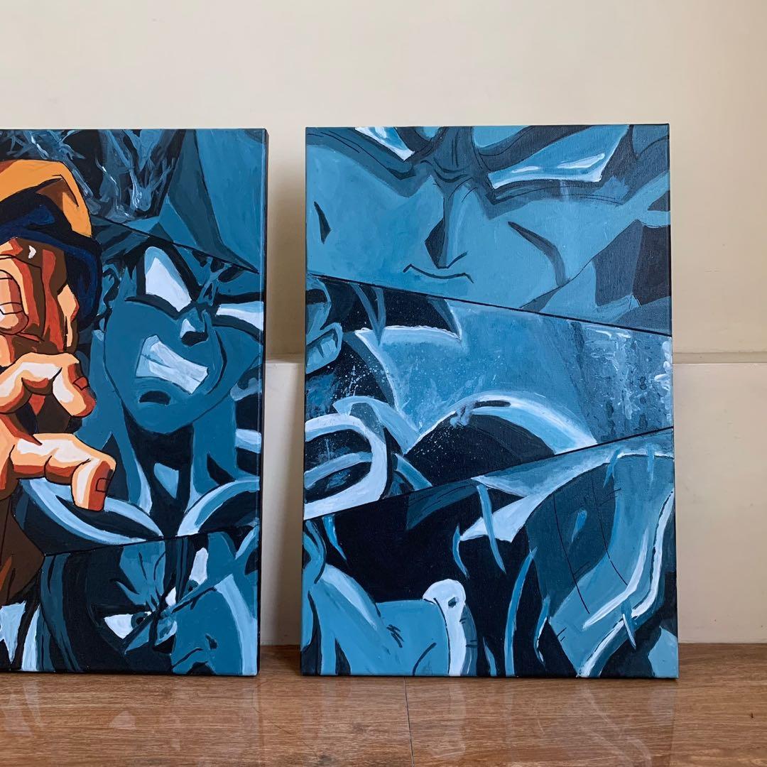 Dragon Ball Z Wall art, Furniture & Home Living, Home Decor, Wall Decor