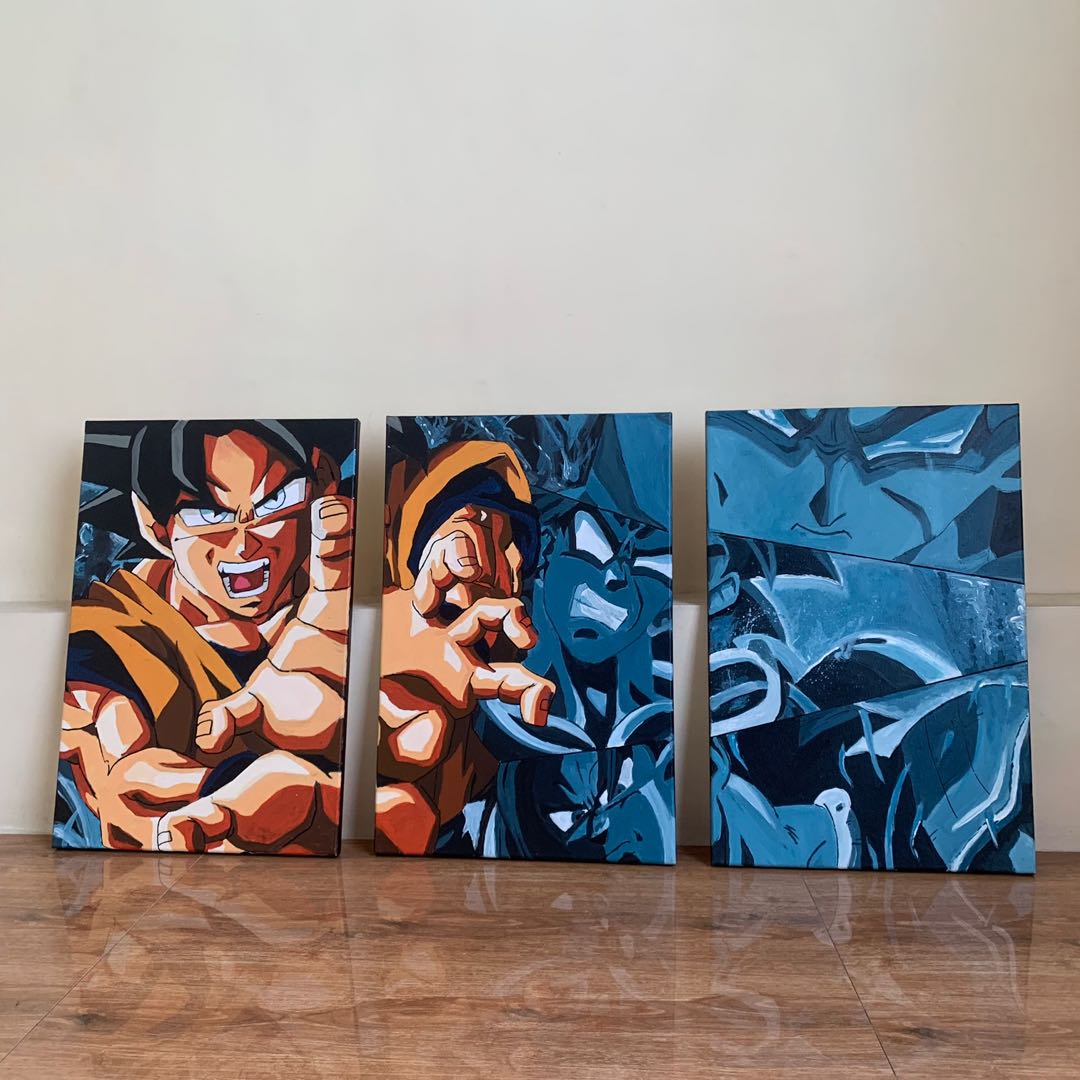 Dragon Ball Z Wall art, Furniture & Home Living, Home Decor, Wall Decor
