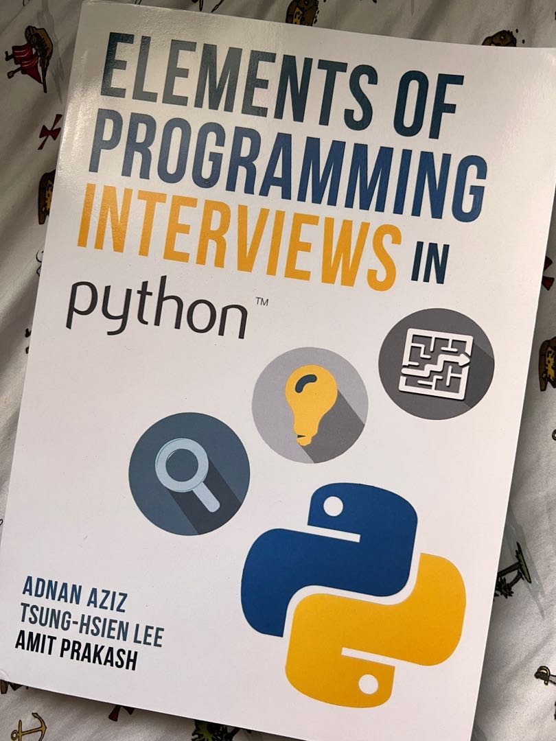 Elements of Programming Interviews in Python, Hobbies & Toys, Books ...