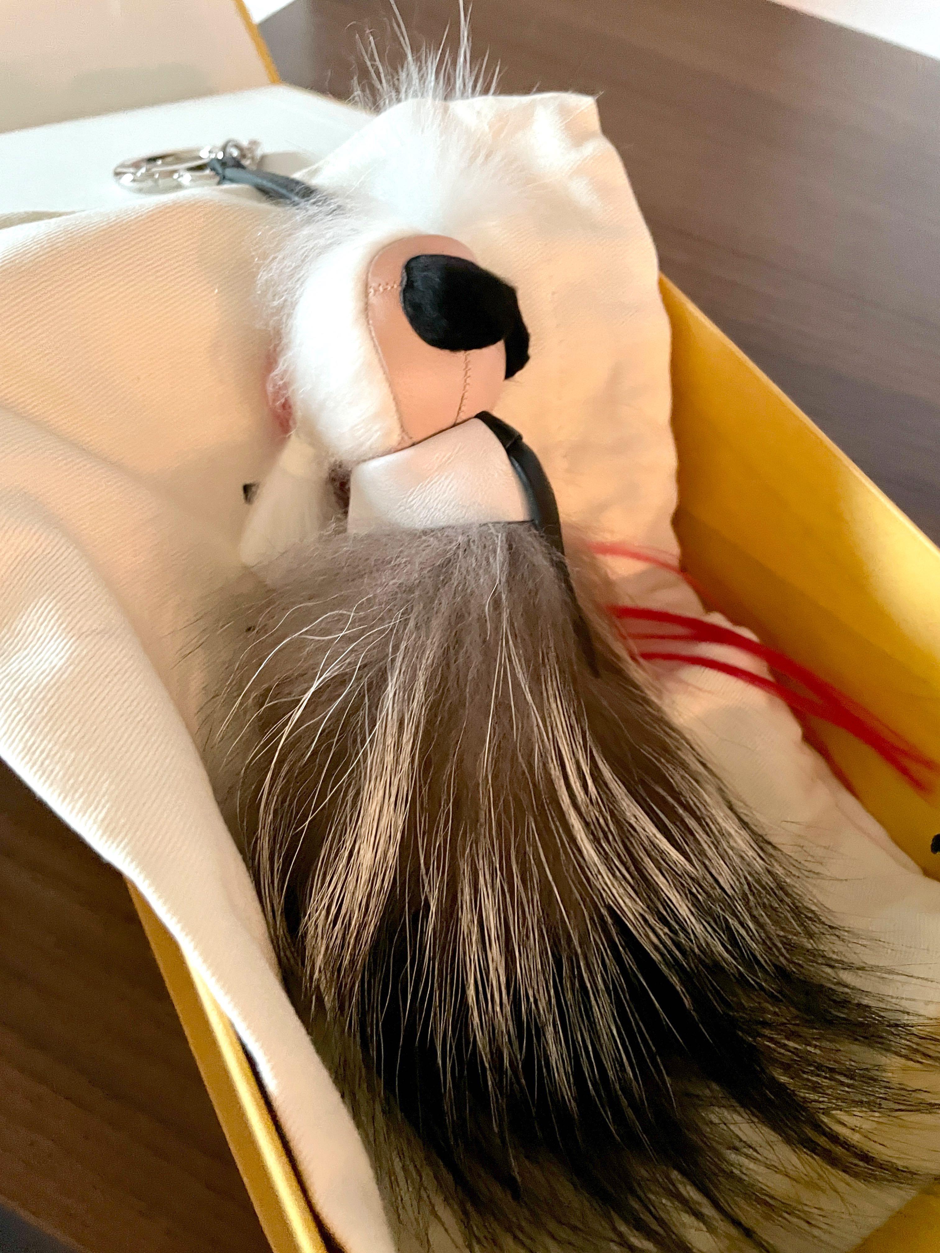 Fendi Karlito keychain bag charm