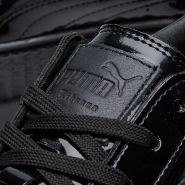 Puma fenty creepers black patent on sale