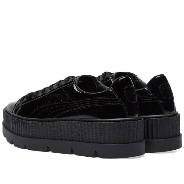 FENTY X PUMA Black Pointed Patent Creeper Women s Fashion