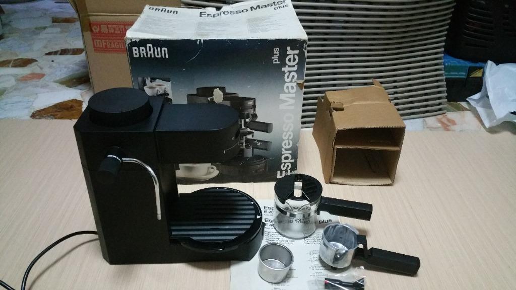fixed price collect at 460405 unused long term storage Braun Espresso Master Plus e40 coffee machine