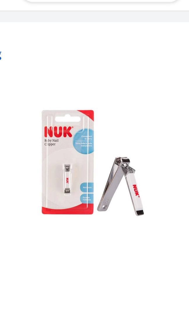 Nuk baby sales nail clipper