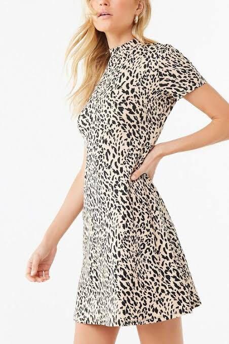 Forever 21 cheetah dress online